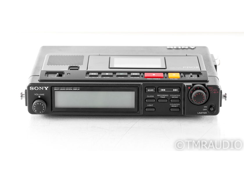 Sony TCD-D10 Pro II Vintage Portable DAT Recorder; TCDD10PROII; US Model (22823)