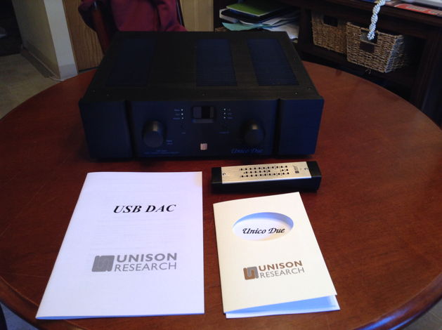 Unison Research Unico Due (w/DAC and Phono) - like new!!