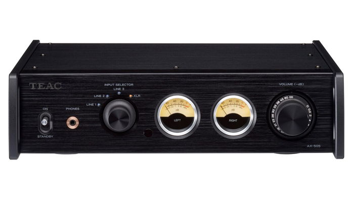 TEAC AX-505 Stereo Integrated Amplifier; AX505B; Black ...