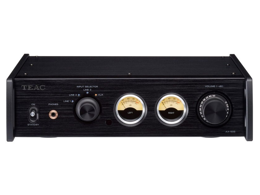 TEAC AX-505 Stereo Integrated Amplifier; AX505B; Black (Show Sample Stock) (30362)