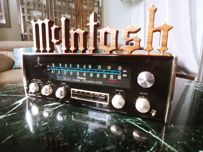 McIntosh MX-112 Just Serviced 3/21...
