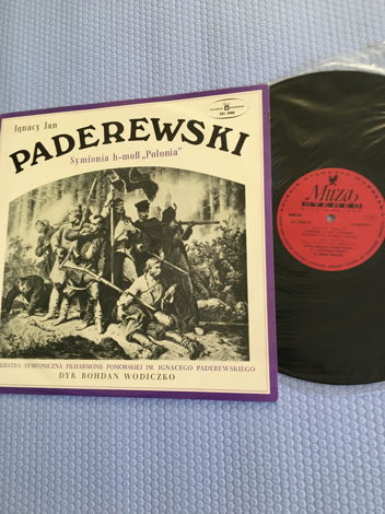 Ignacy Jan Paderewski Lp record  Poland SXL 0968 Bohdan...