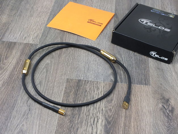 Telos Audio Design Gold Reference Signature USB cable 1...