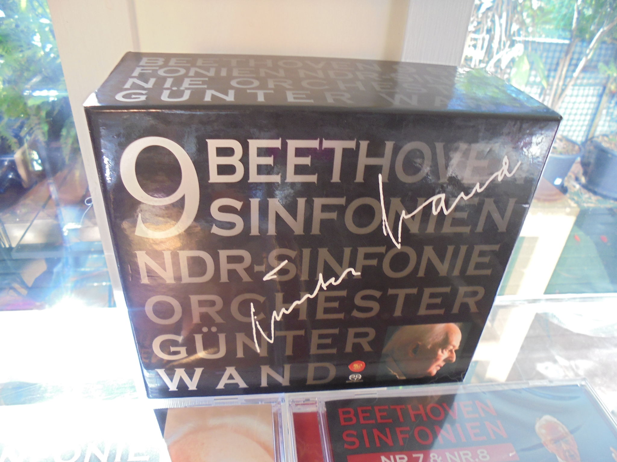 BEETHOVEN 9 SYMPHONIES GUNTER WAND 5 SACD DISC BOX SET