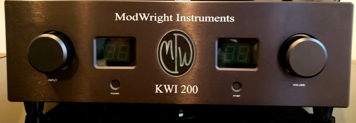 Modwright KWI-200 Integrated Amplifier w/ DAC, black, e...