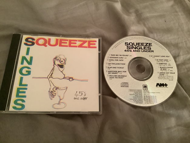 Squeeze A & M Records Audio Master Plus Series 45’s And...