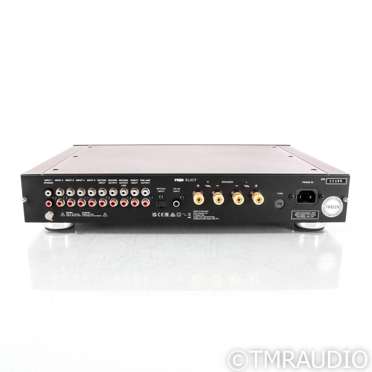 Rega Elicit MK5 Stereo Integrated Amplifier; MM Phono (... 5