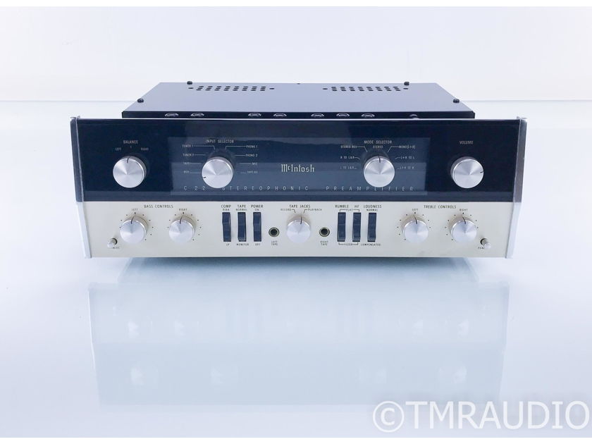 McIntosh C22 Vintage Stereo Tube Preamplifier; Updated/Restored (15622)