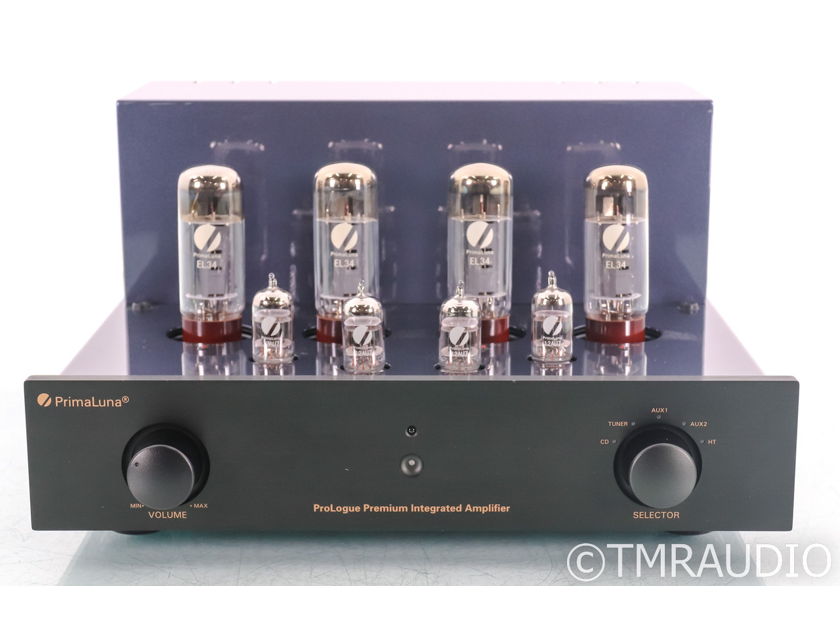 PrimaLuna ProLogue Premium Stereo Tube Integrated Amplifier; Black; Remote (45325)