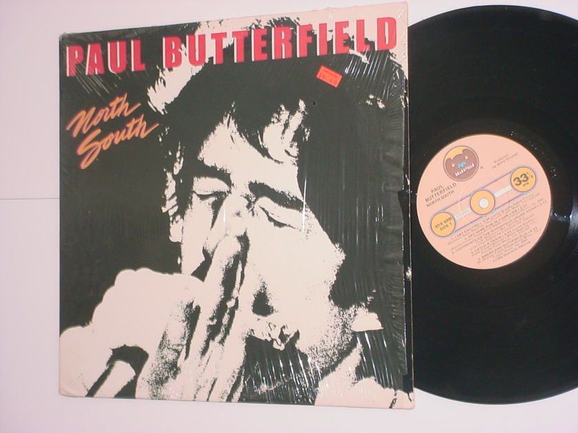 Paul Butterfield north south lp record in shrink Bearsville BRK 6995
