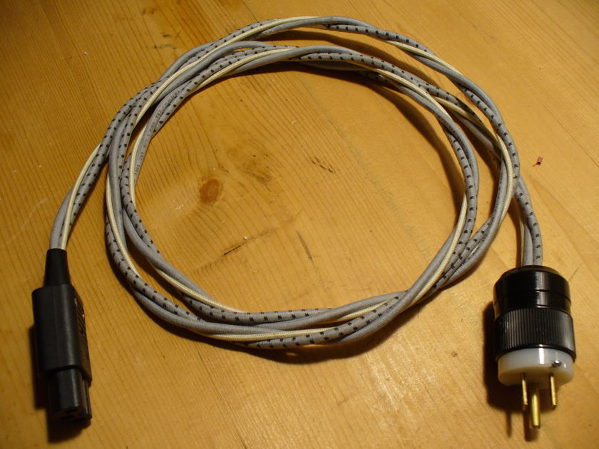 Vintage Western Electric KS.13385L 2 Metre High-End Power Cord Cable Giant Killer!