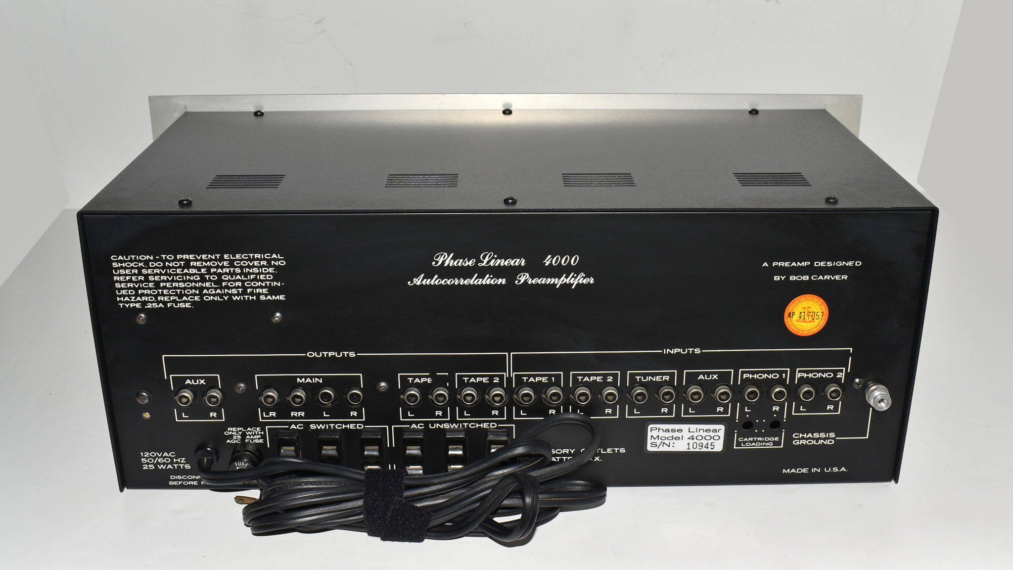 Phase Linear 4000 Autocorrelation Stereo Control Consol... 8