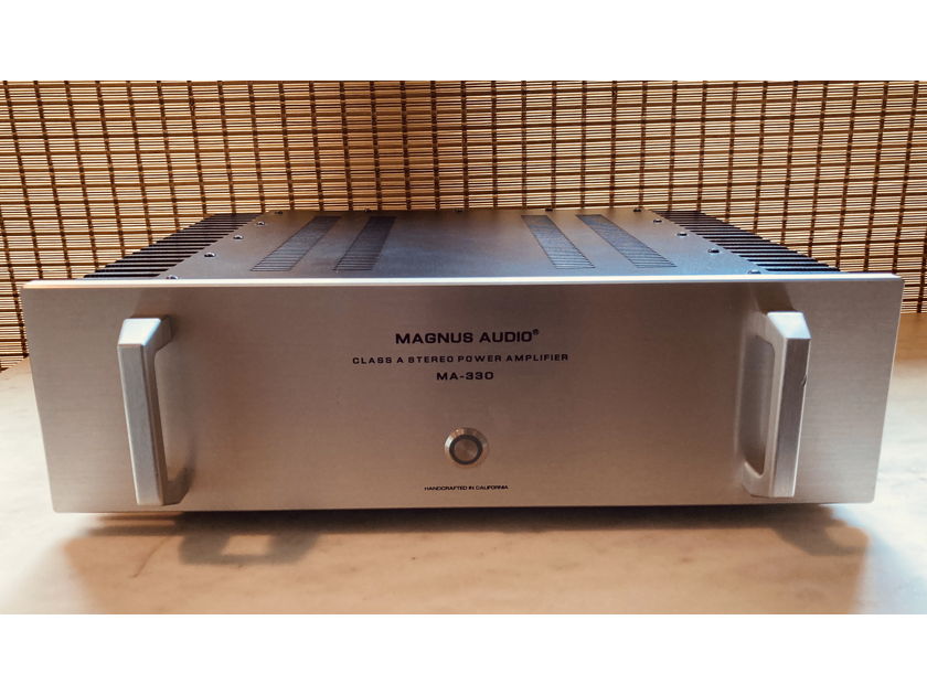Magnus Audio MA-330 Class A Stereo Power Amplifier