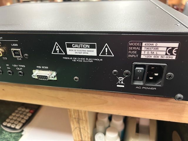 Simaudio MOON Neo 430HA w/ DAC 4