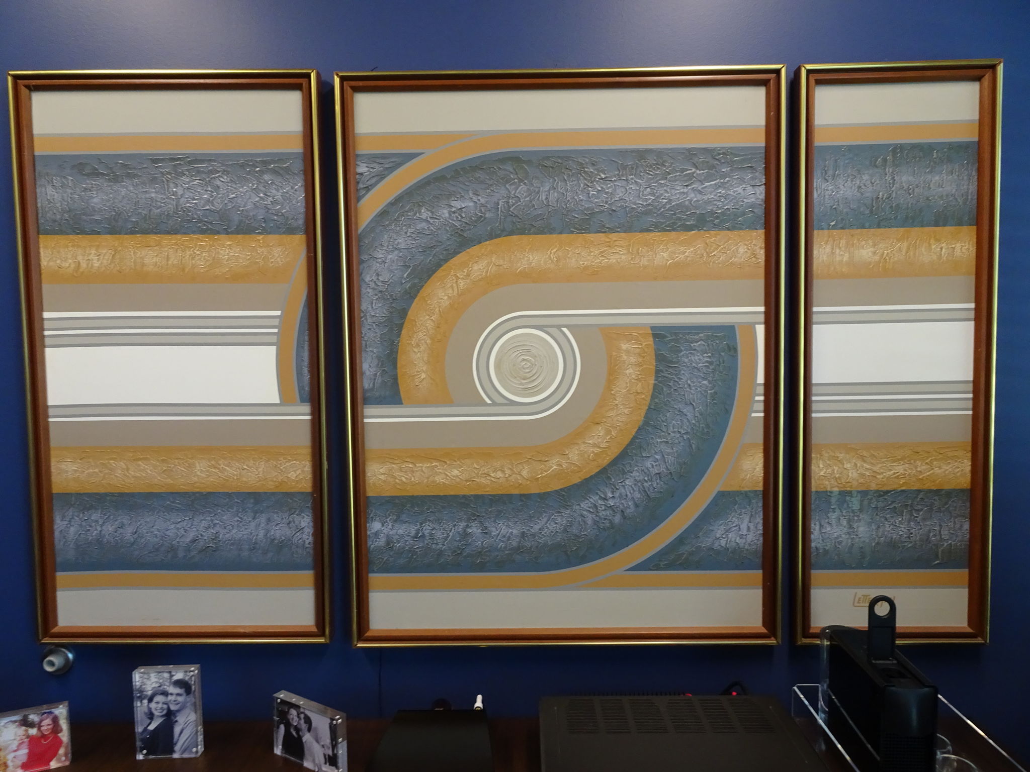 Midmodern triptych 