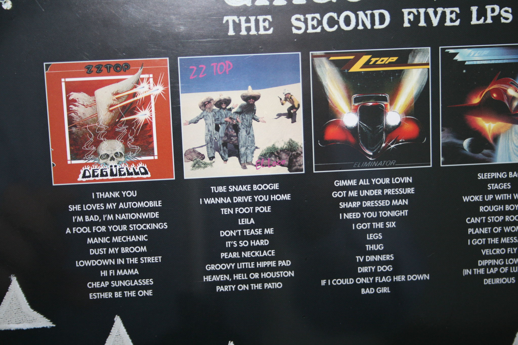 ZZ Top -  Cinco No. 2: The Second Five LPs Box Set 180G 5