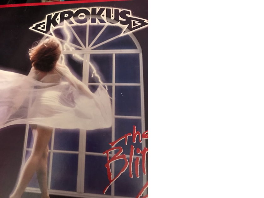 KROKUS-THE BLITZ VINYL LP/1984/ARISTA KROKUS-THE BLITZ VINYL LP/1984/ARISTA