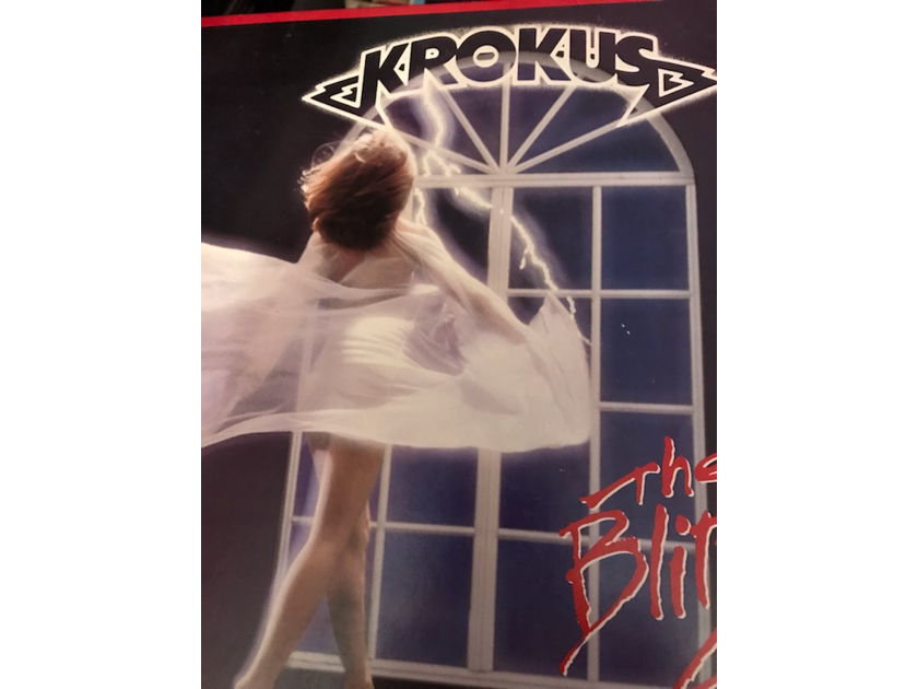 KROKUS-THE BLITZ VINYL LP/1984/ARISTA KROKUS-THE BLITZ VINYL LP/1984/ARISTA