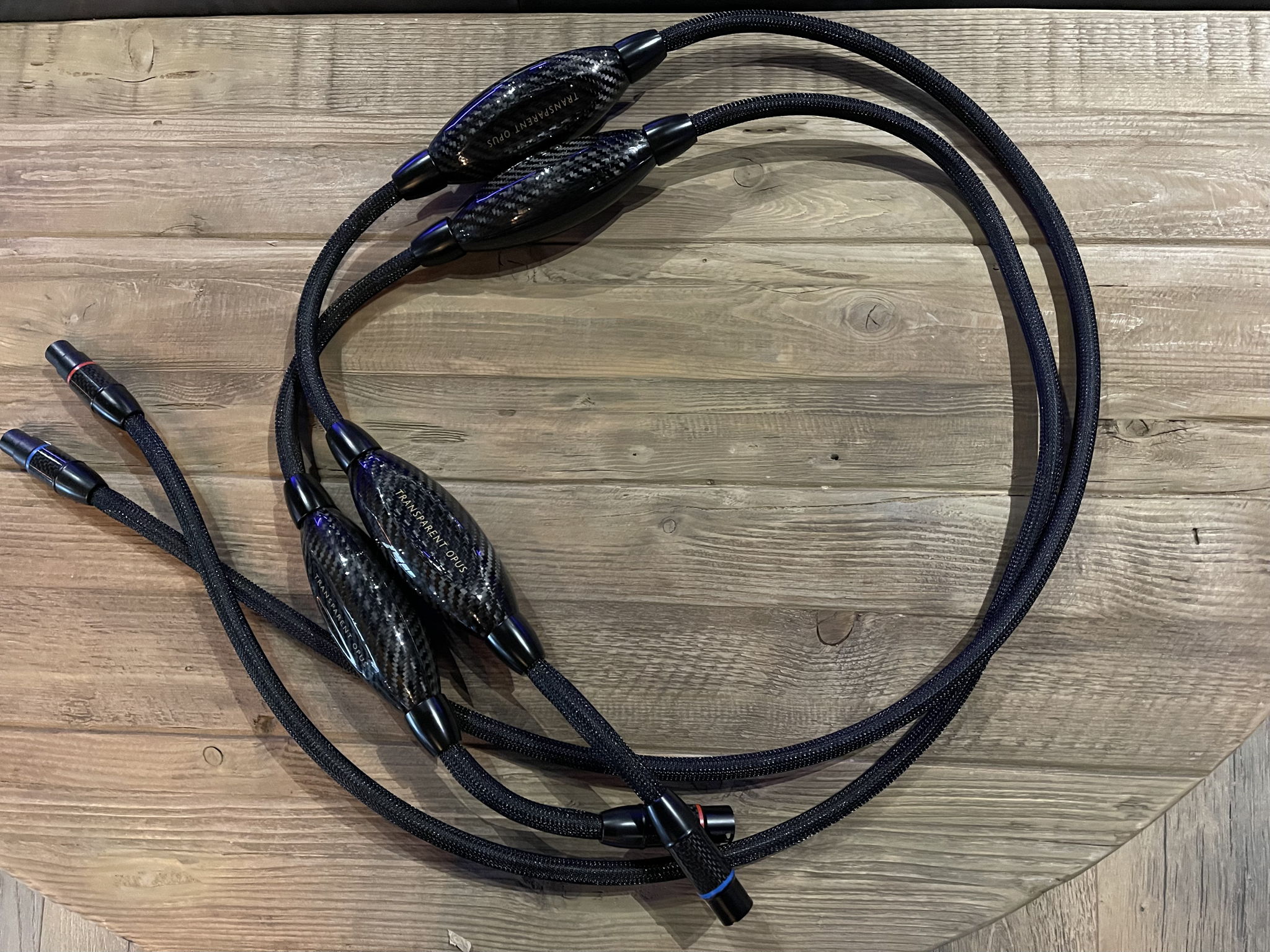 Transparent Opus Gen 5 Balanced Cables - 1.5M Pair 2