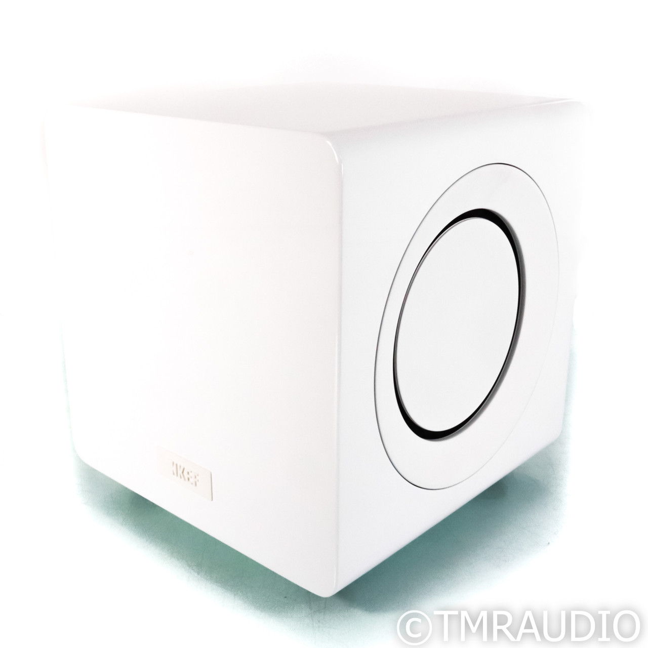 KEF KC92 Dual 9" Powered Subwoofer; Gloss White (69448) 3