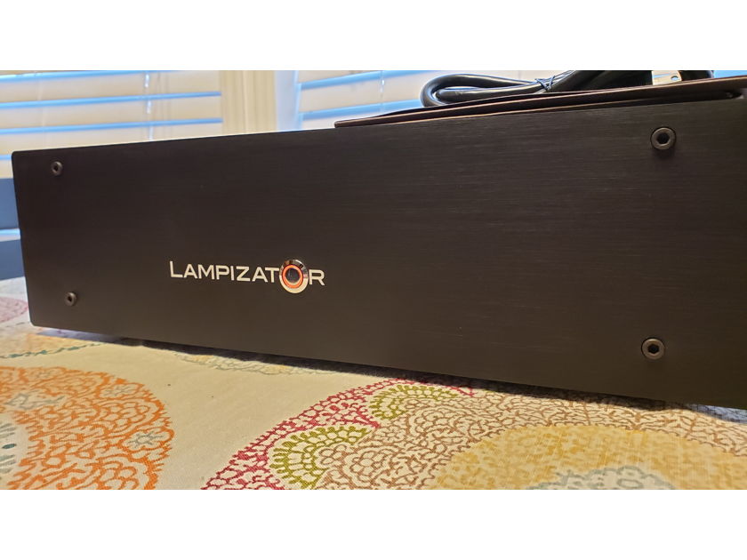 Lampizator Amber III Tube DAC Black with Red LED - Upgraded Super Clocks