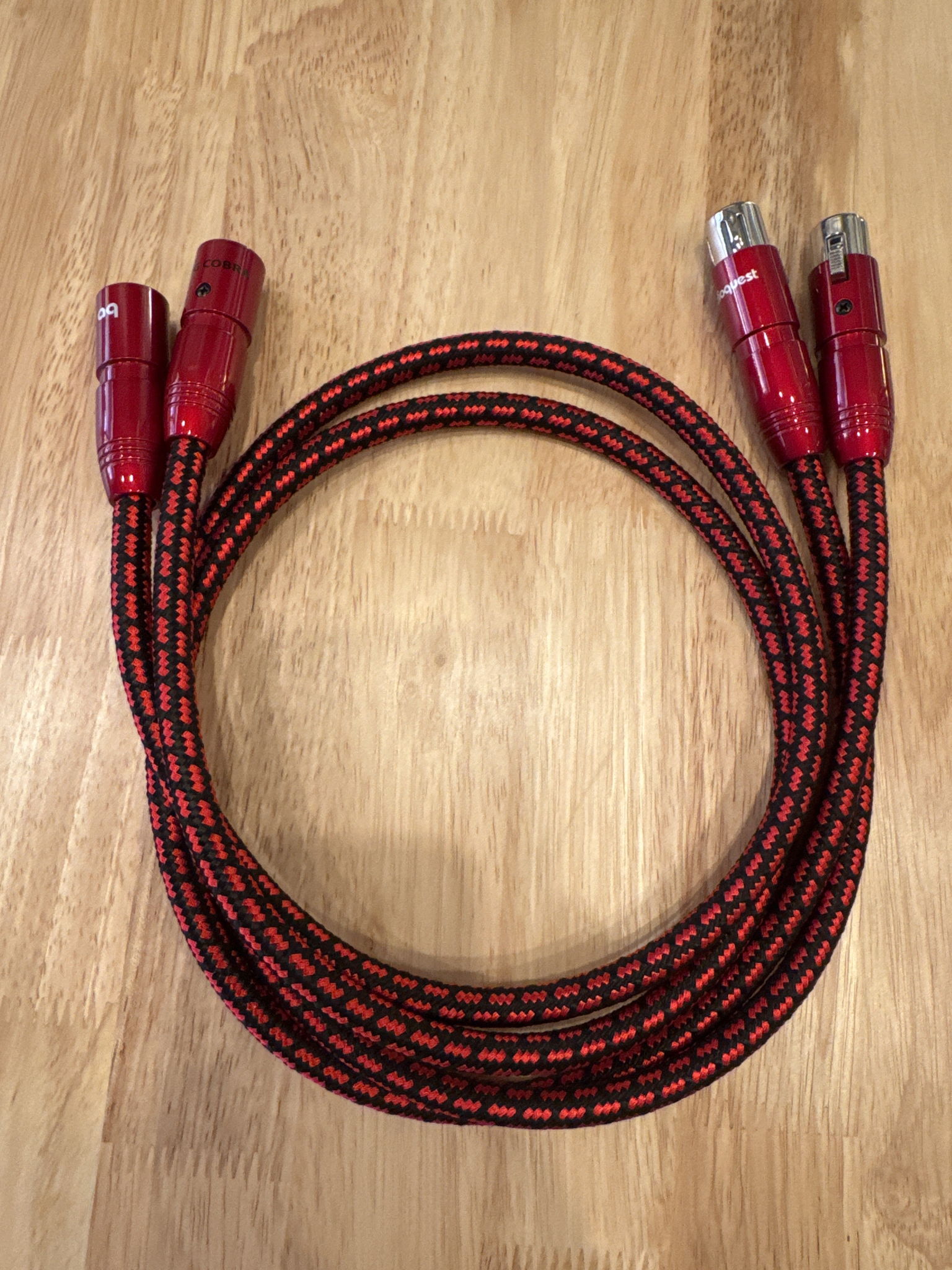 AudioQuest King Cobra Interconnect XLR to XLR 1 meter 4