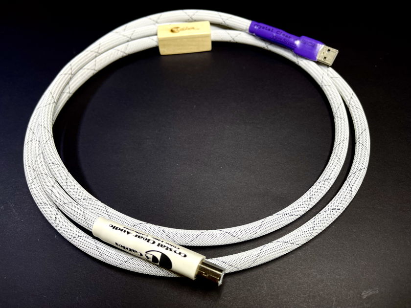 Crystal Clear Audio STUDIO REFERENCE 2 USB “SALE”digital cable 6ft.