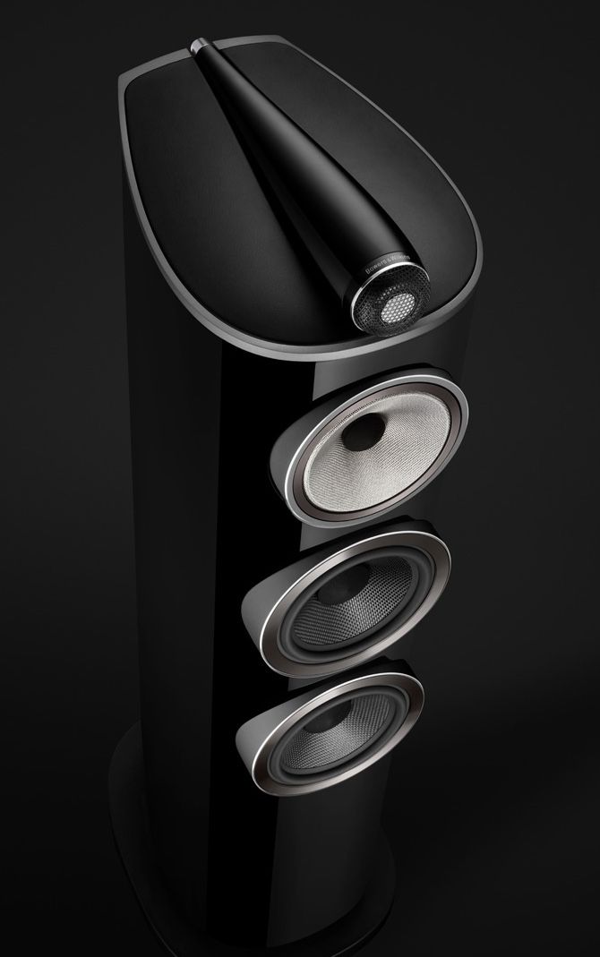 B&W (Bowers & Wilkins) 804 D4 Gloss Black 2