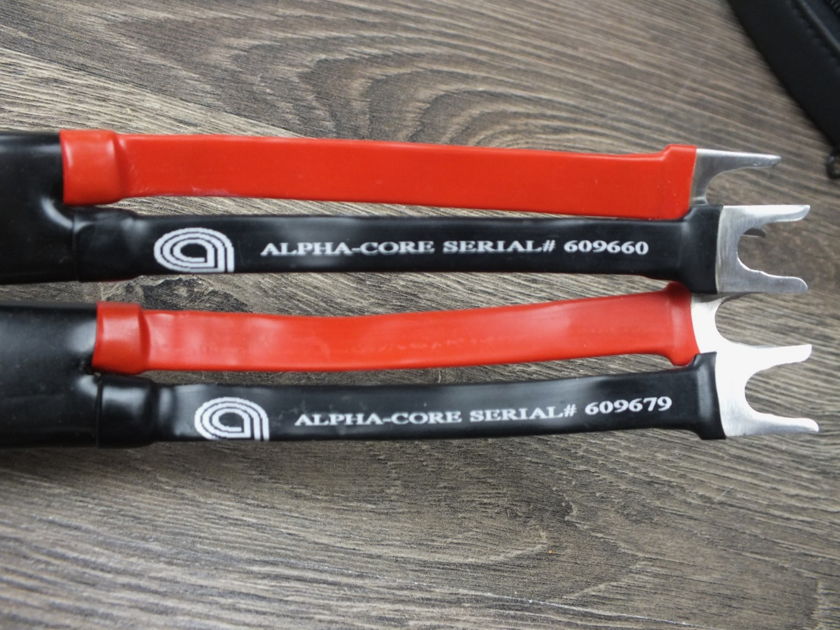 Goertz Alpha Core AG-2 Veracity silver speaker cables 3,5 metre BRAND NEW