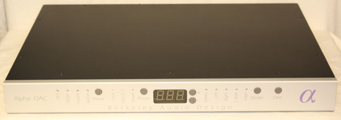 Berkeley Audio Design Alpha DAC Series 2. Mint Condition.