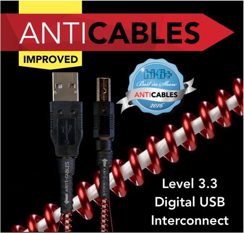 ANTICABLES Level 3.1 Reference Series USB Digital Inter...