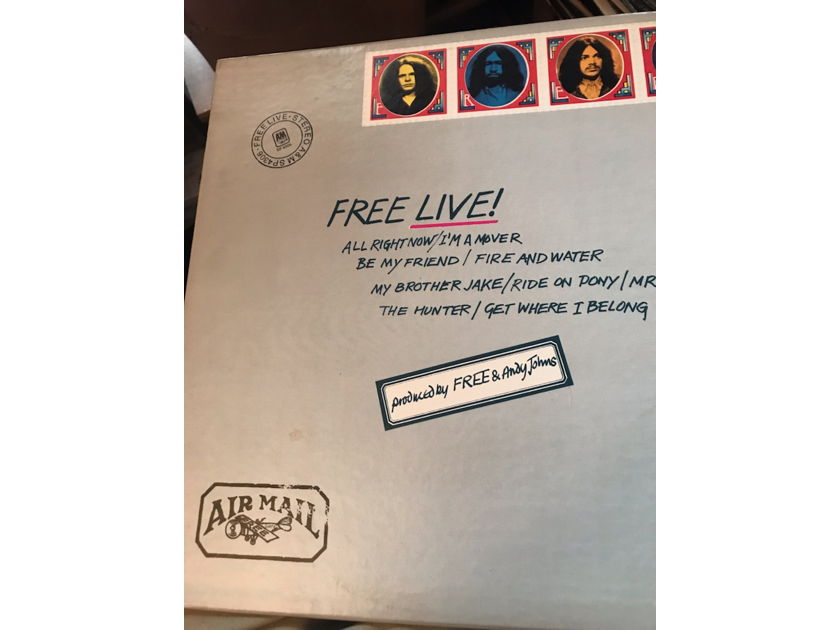 Free - Free Live (LP, 1971, A&M) Free - Free Live (LP, 1971, A&M)