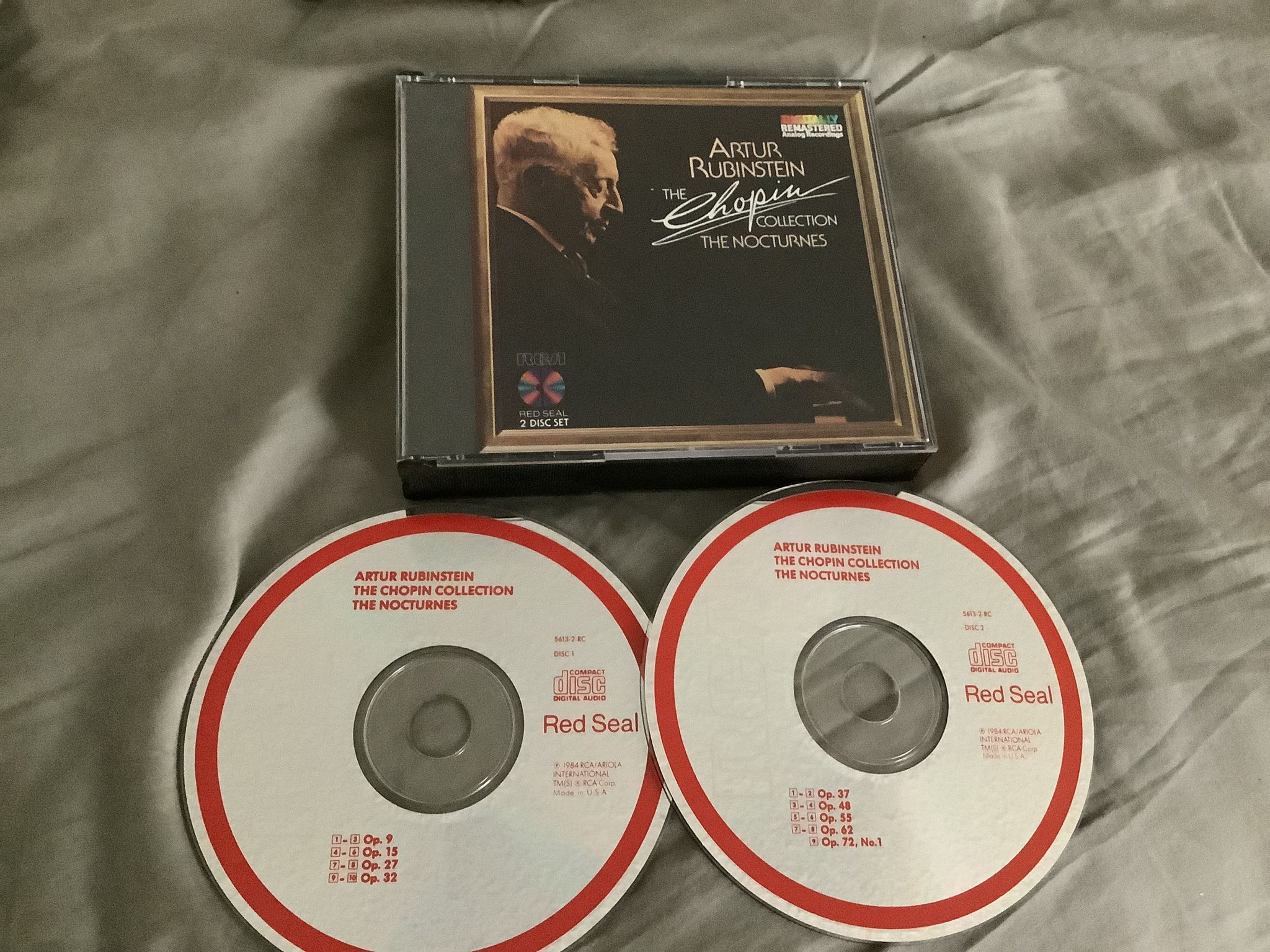 Artur Rubinstein 2 CD Set The Chopin Collection The Noc...