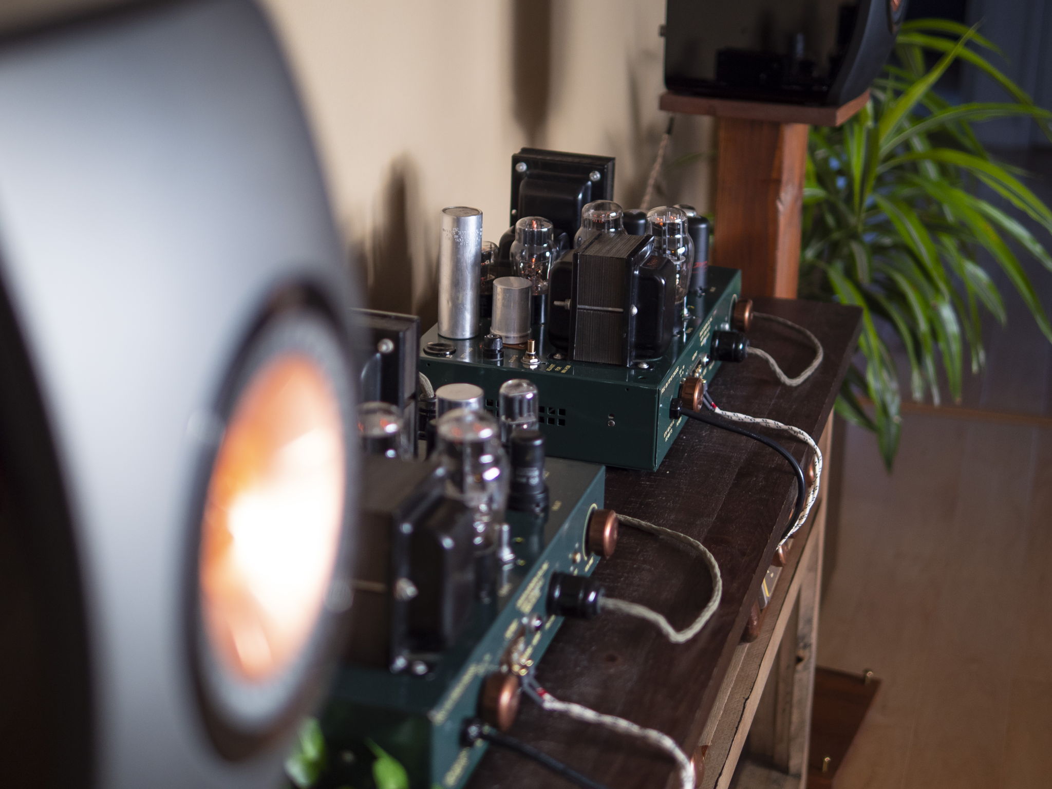 Bogen 1952 Tube Amps with KRF LS50