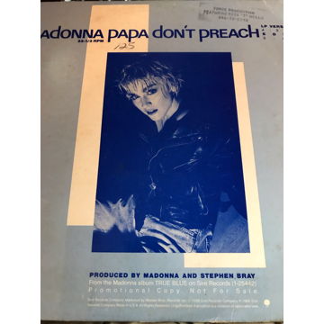 Madonna - Papa Don't Preach