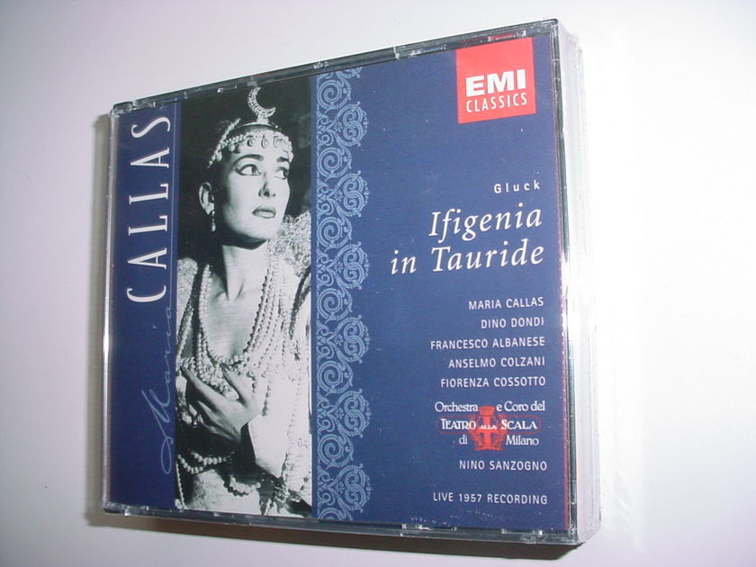 2 CD SET Sealed unused new  Maria Callas Gluck Ifigenia in Tauride EMI Classics