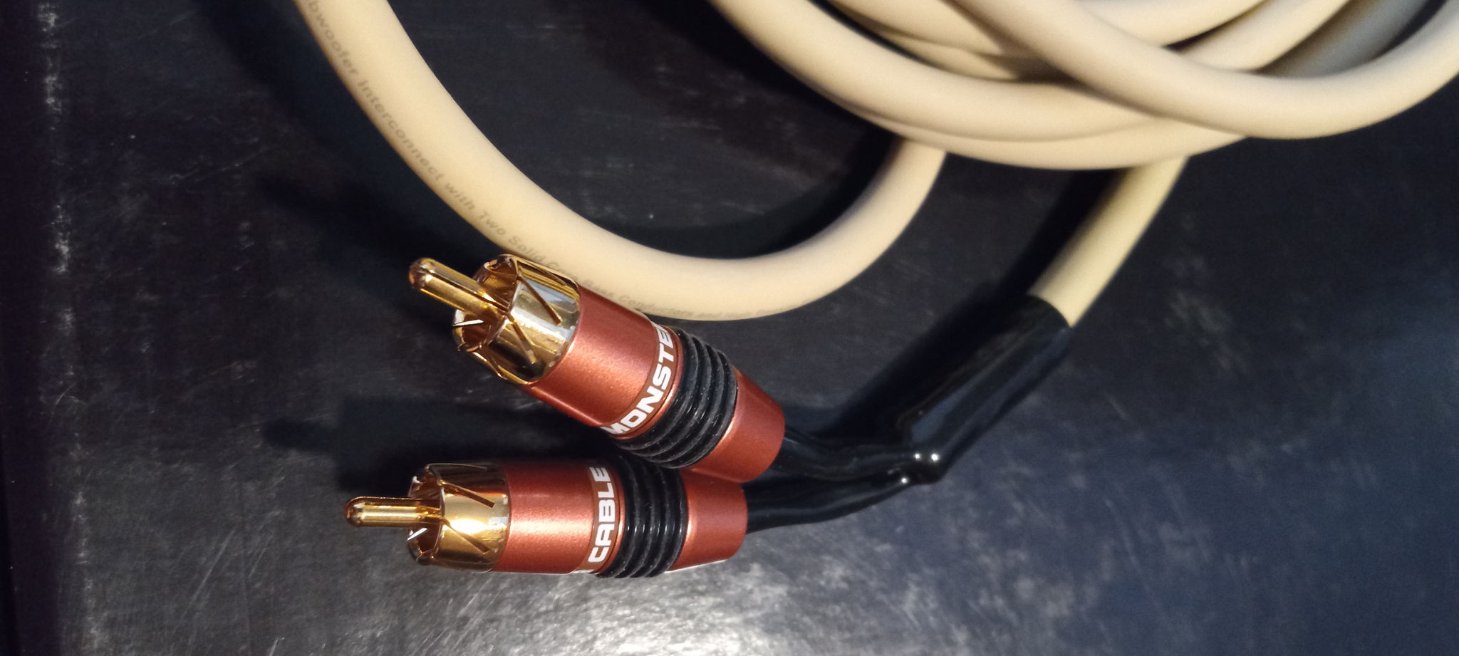 Monster Cable SUBWOOFER CABLE 10' Gold RCA Connectors P... 9