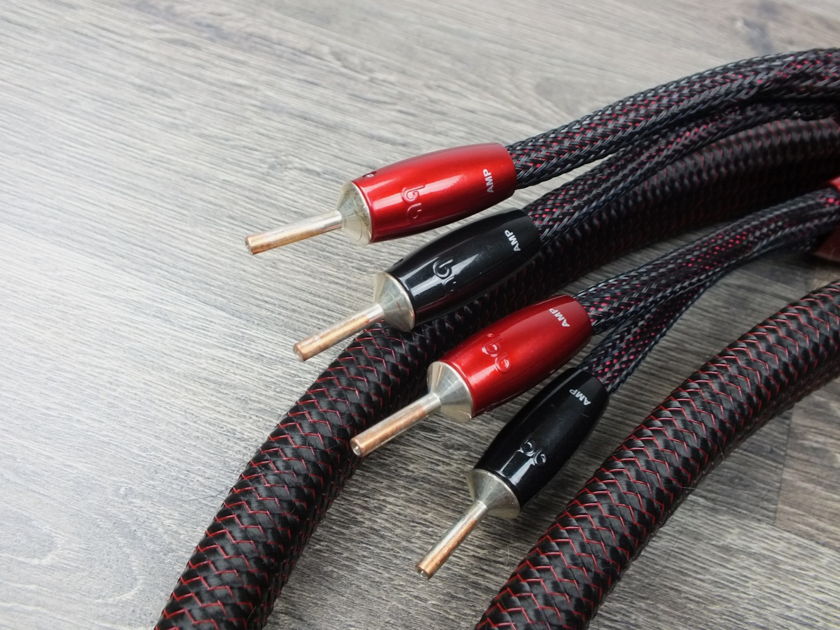 AudioQuest Redwood biwired speaker cables 2,0 metre