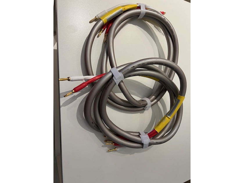 Power Pro Audio Bi-Wire Speaker Cables 8-foot Pair