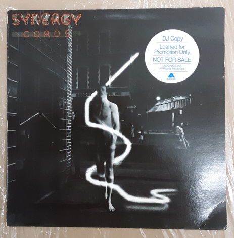 Synergy / Larry Fast / Cords 1978 NM CLEAR VINYL PROMO ...