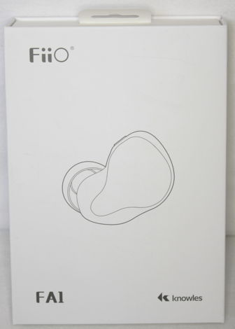 FiiO FA1 Single Balanced Armature In-Ear Monitors. Red/...