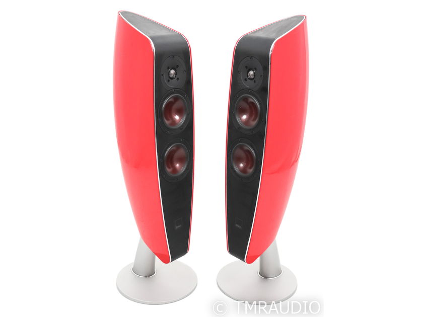 Dali Fazon F5 Floorstanding Speakers; F-5; Red Pair (47074)