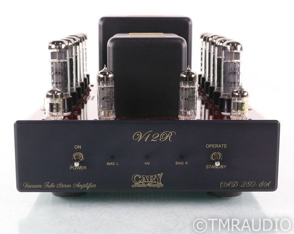 Cary Audio V12R CAD-280-SA Stereo Tube Power Amplifier;...