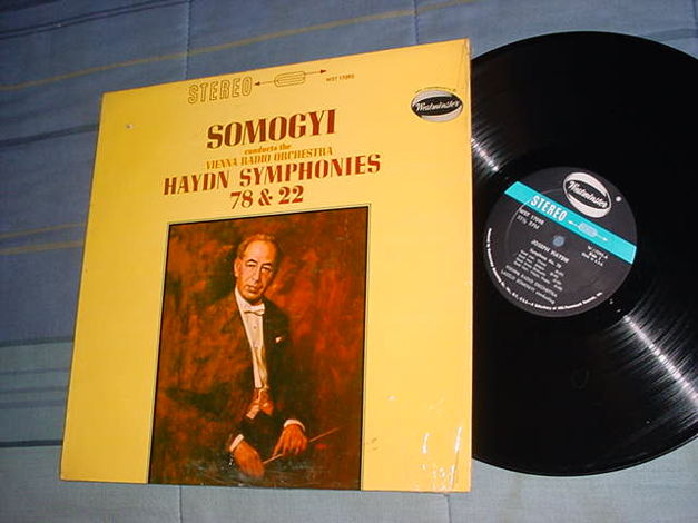 Classical Somogyi lp record - Haydn symphonies 78 & 22 ...