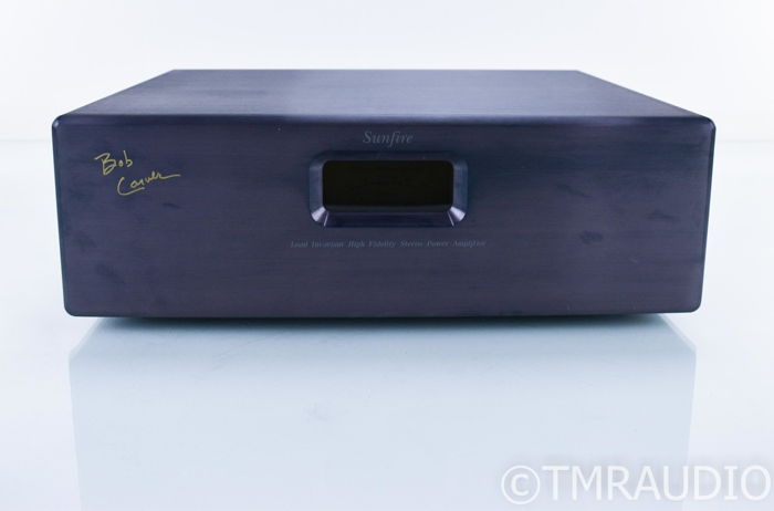 Sunfire Signature Stereo Power Amplifier; Bob Carver; P...