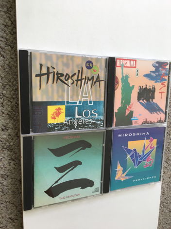 Hiroshima  Cd lot of 4 cds
