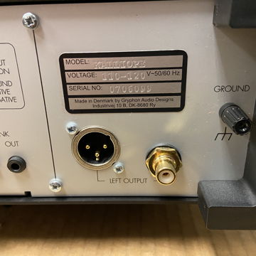 Gryphon Kalliope D/A Converter "price reduced"