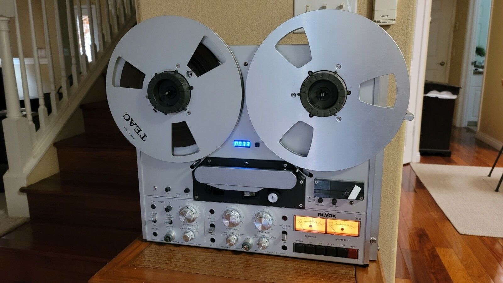 Enjoy the Musiccom - Revox PR99 Reel-To-Reel Tape Recorder