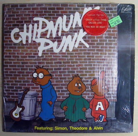 The Chipmunks - Chipmunk Punk - 1980 Excelsior XLP-6008