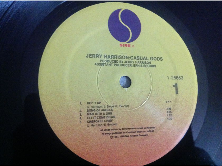 Jerry Harrison Talking Heads Casual Gods